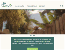 Tablet Screenshot of abryo.com